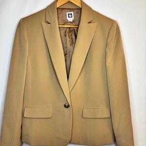 Anne Klein Tan Women's Blazer